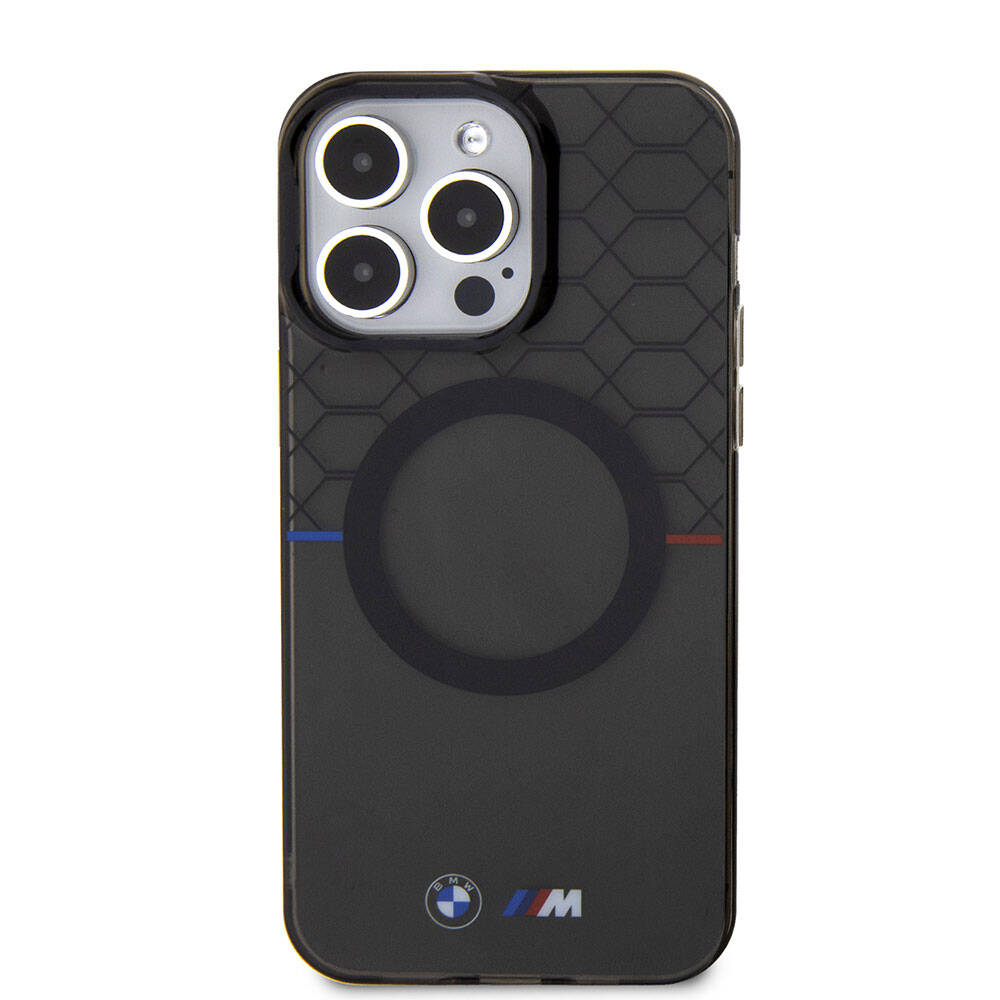 BMW iPhone 15 Pro Max Magsafe Şarj Özellikli Transparan M Dizayn Orjinal Lisanslı Telefon Kılıcı - 5 BMW iPhone 15 Pro Max Magsafe Şarj Özellikli Transparan M Dizayn Orjinal Lisanslı Telefon Kılıcı - 5